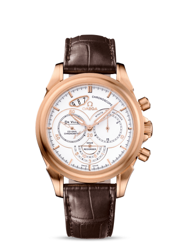 Omega De Ville Co-Axial 41 Chronoscope Red Gold / White / St Moritz